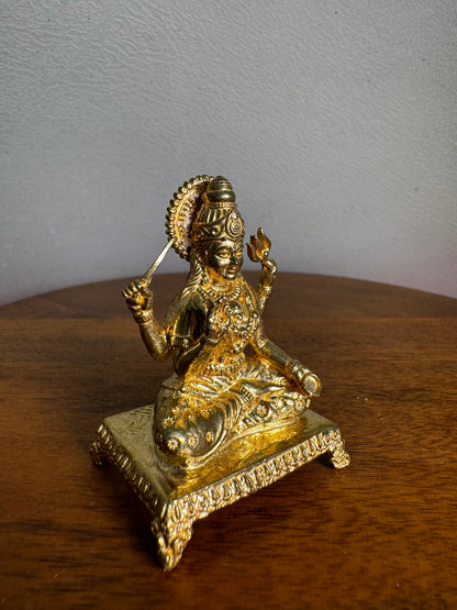 Santoshi Mata- Prasiddh idols present Panchaloha idol