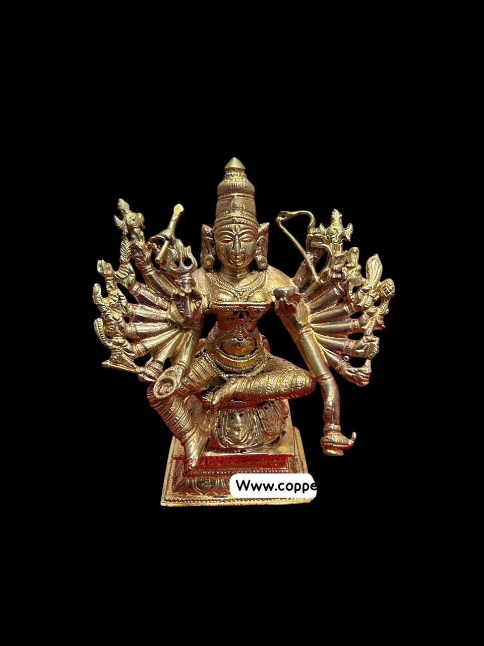 Mahalakshmi Devi - Prasiddh Idols Presents Panchaloha Idol Of Museum Replica