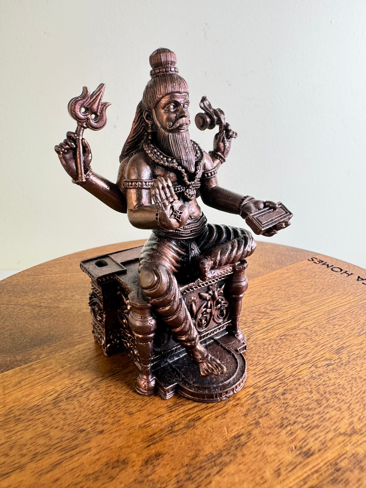 Muneshwara Swamy - Prasiddh idols presents copper made Black polished idol
