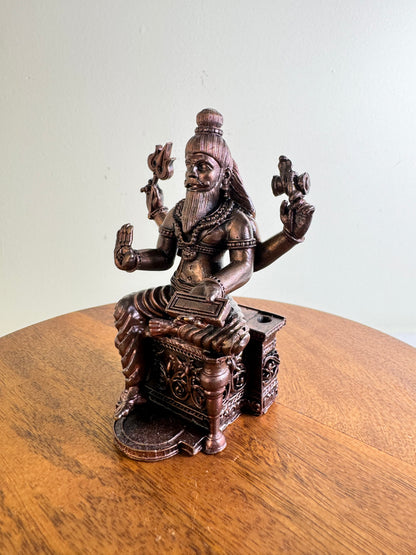 Muneshwara Swamy - Prasiddh idols presents copper made Black polished idol