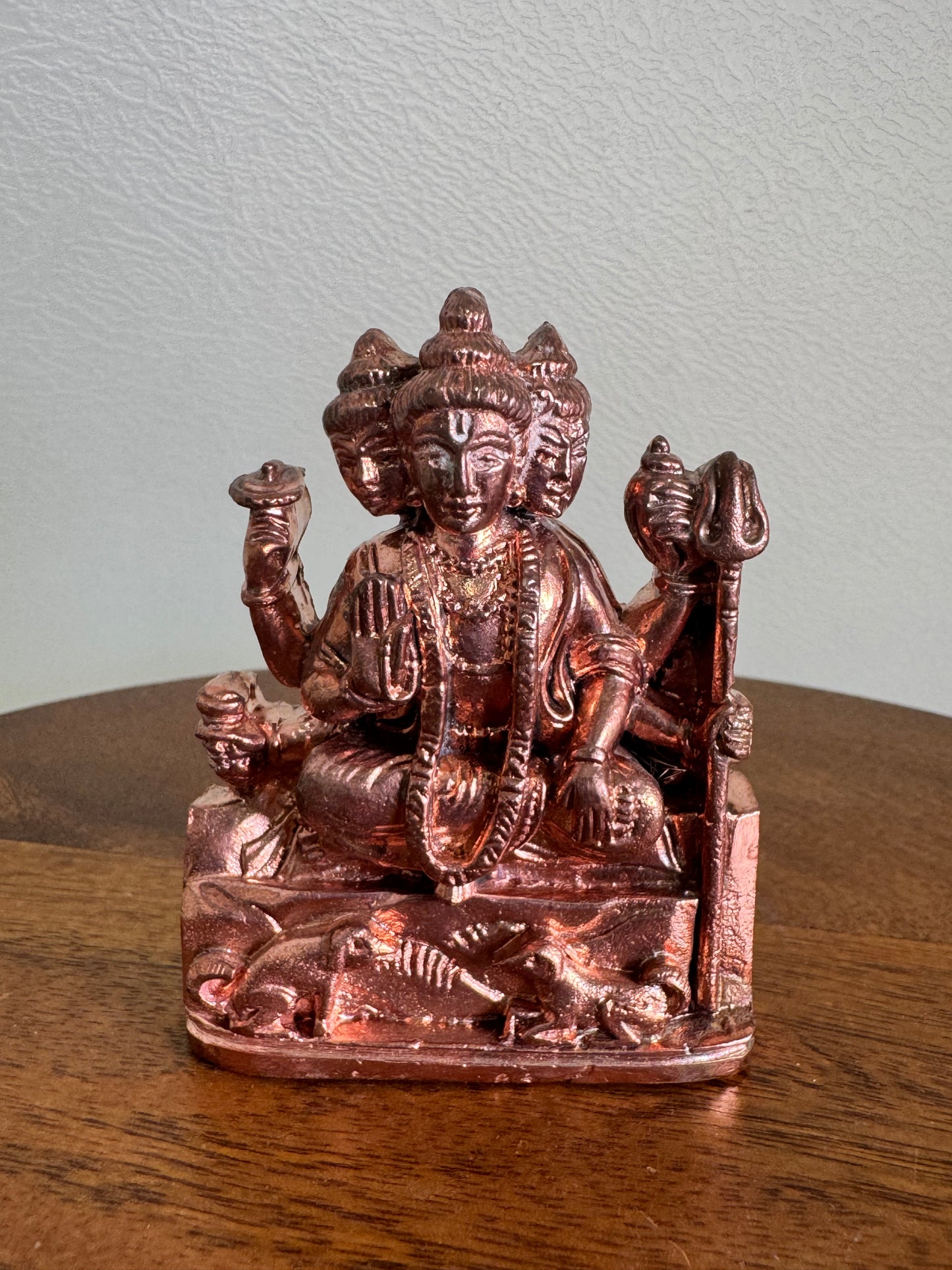 Dattatreya Swamy - Prasiddh idols present copper idol