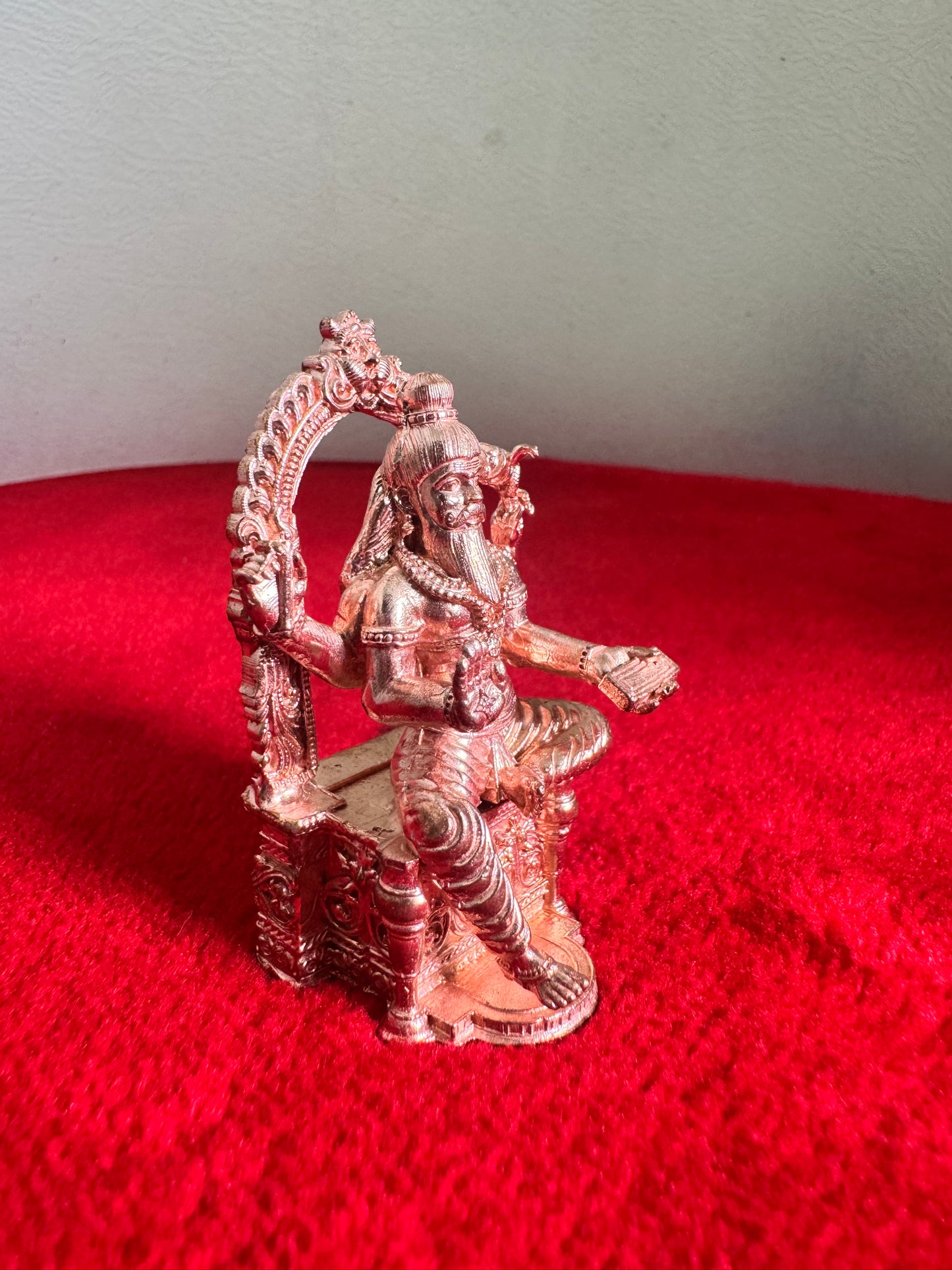 Muneshwara Swamy - Prasiddh idols presents copper idol