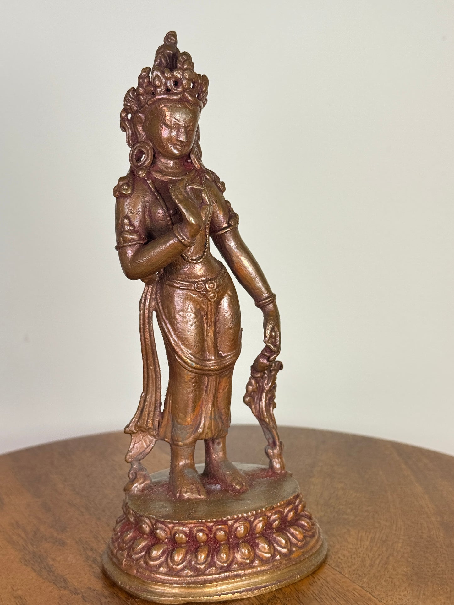 Tebatian Tara Devi - museum replicated copper idol