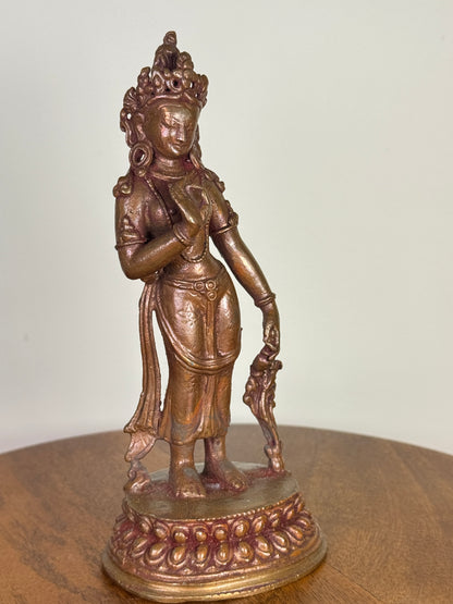 Tebatian Tara Devi - museum replicated copper idol