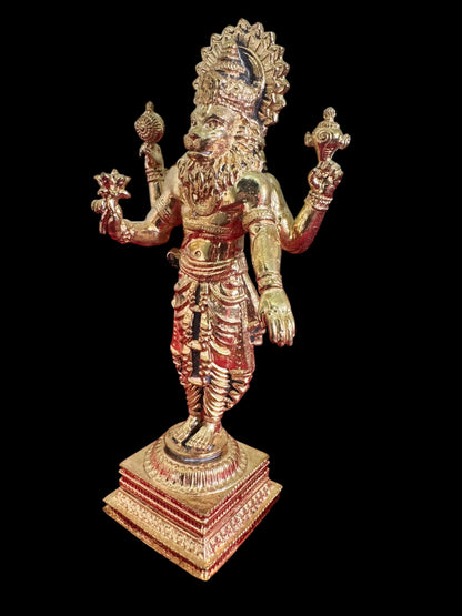 Standing Narasimha Swamy - Prasiddh idols presents Panchaloha idol