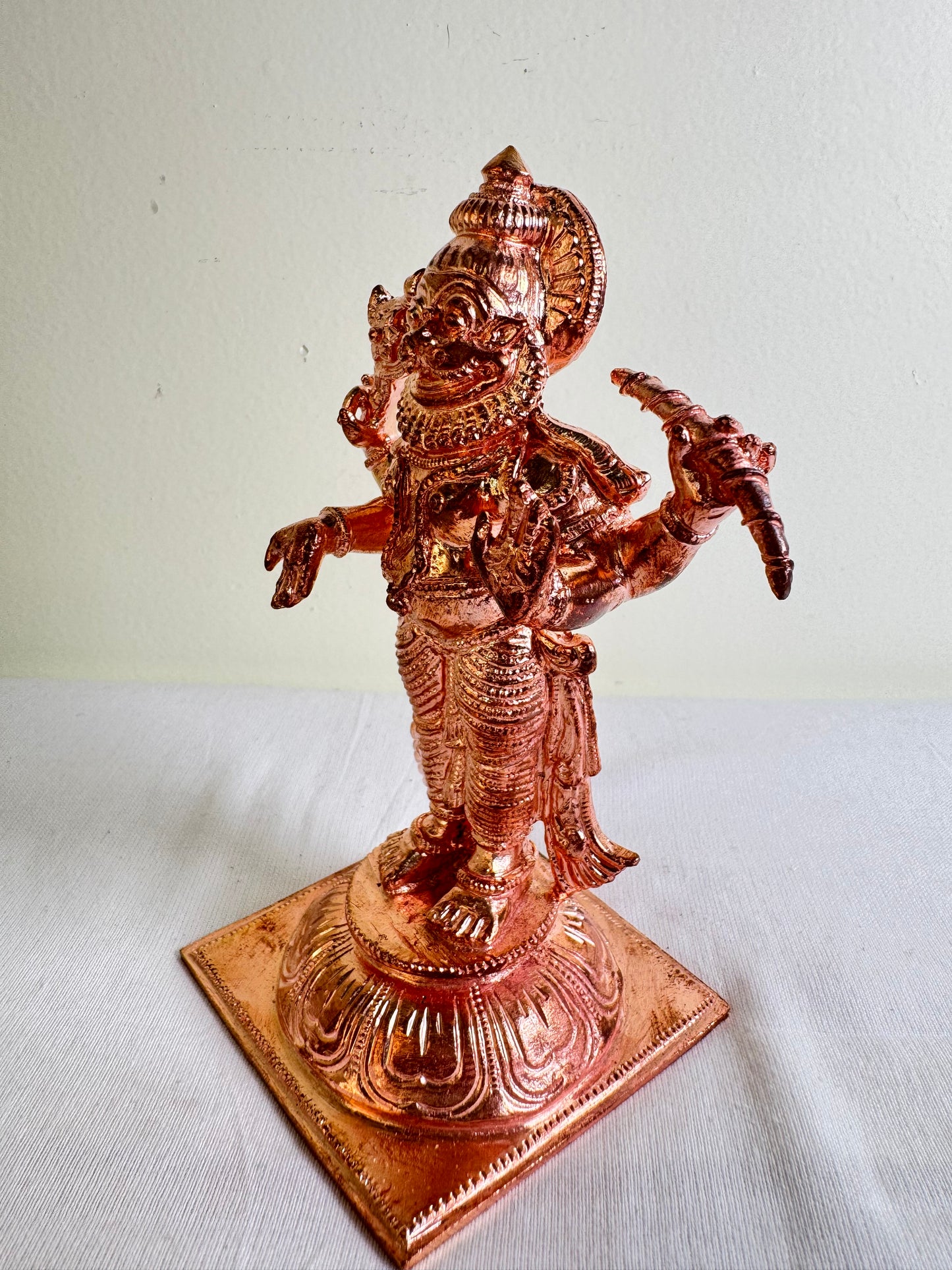 Bhadra Narasimha Swamy - Prasiddh Idols Presents Copper Idol