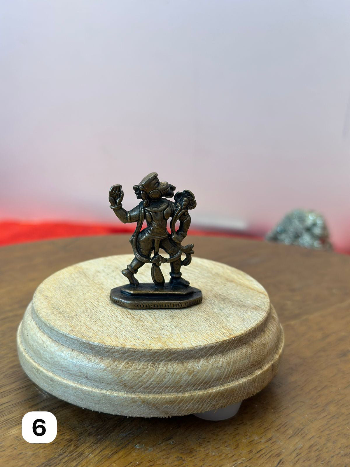 Veera Hanuman- Prasiddh Idols Presents Copper Made Black Polished Idol