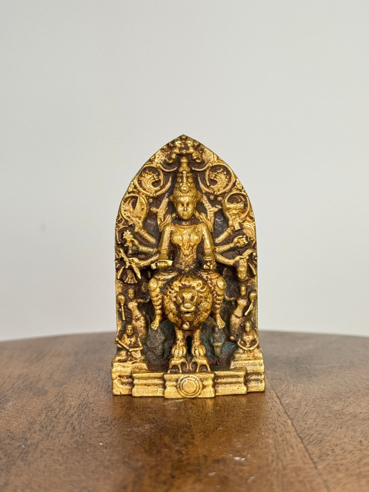 Banashankari devi - Museum replicated panchaloha idol