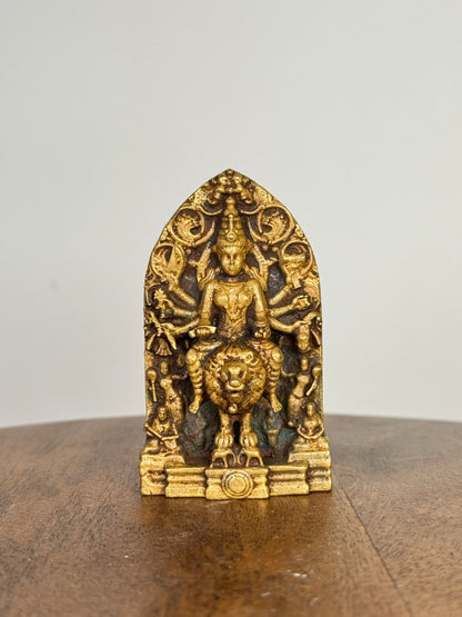 Banashankari devi - Museum replicated panchaloha idol