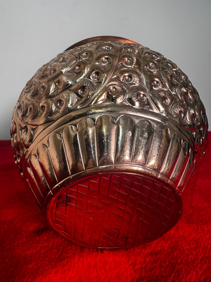 Copper Kalasa - Prasiddh idols presents handcrafted copper made hammered pot