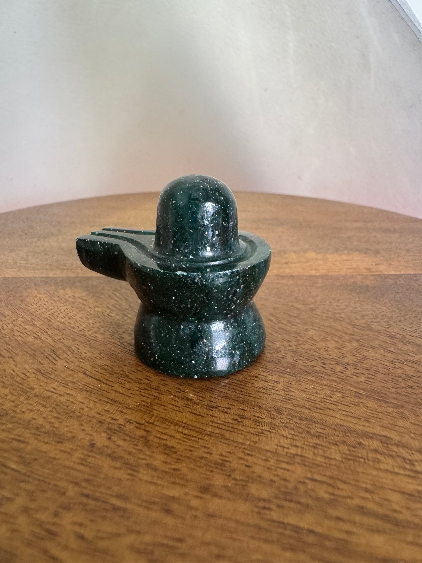 Green Aventurine Shivalinga- Prasiddh idols presents green aventurine idol