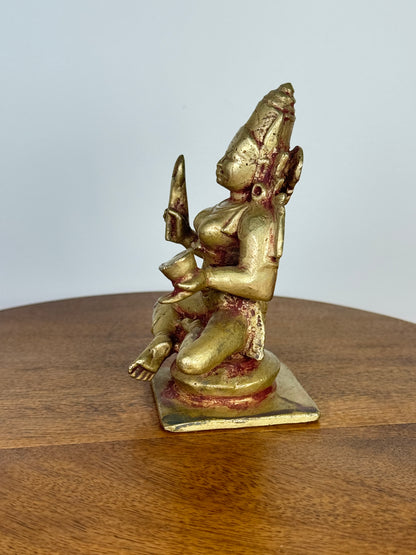 Annapoorna/ Annapoorneshwari - Museum replicated Panchaloha idol