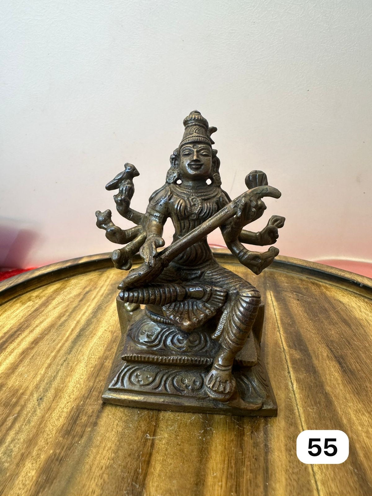 Raja Shyamala matangi - museum replicated copper idol