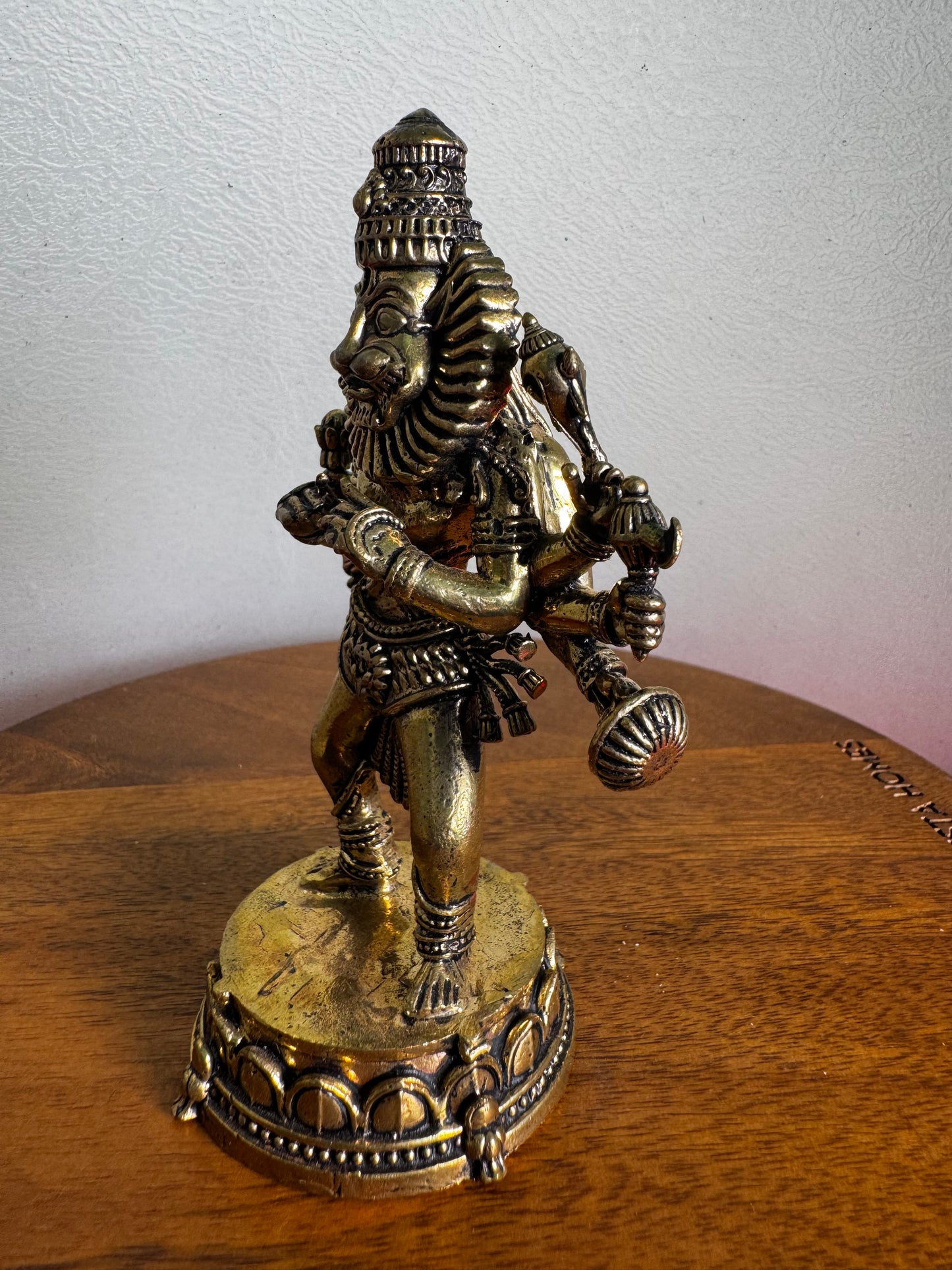 Ugra Narasimha Swamy - Prasiddh idols present Panchaloha idol