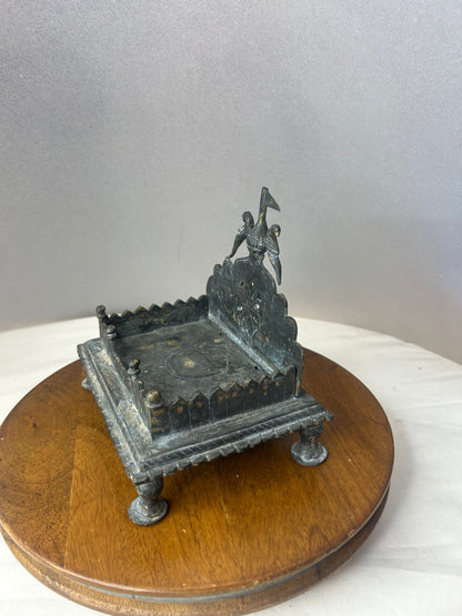 Vintage bronze cast mandahasan