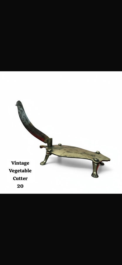 Vintage Brass made vegetable cutter.