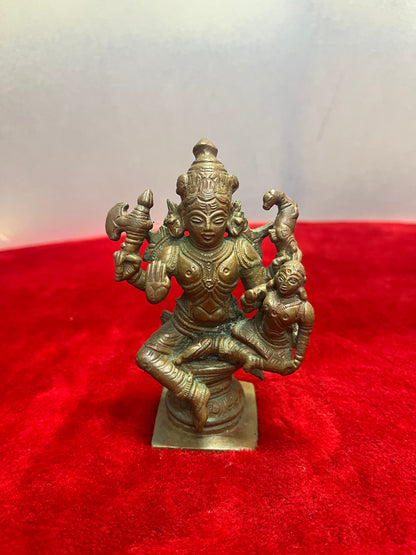 Museum Grade Replicas by Prasiddh Copper -Shiva Parvati