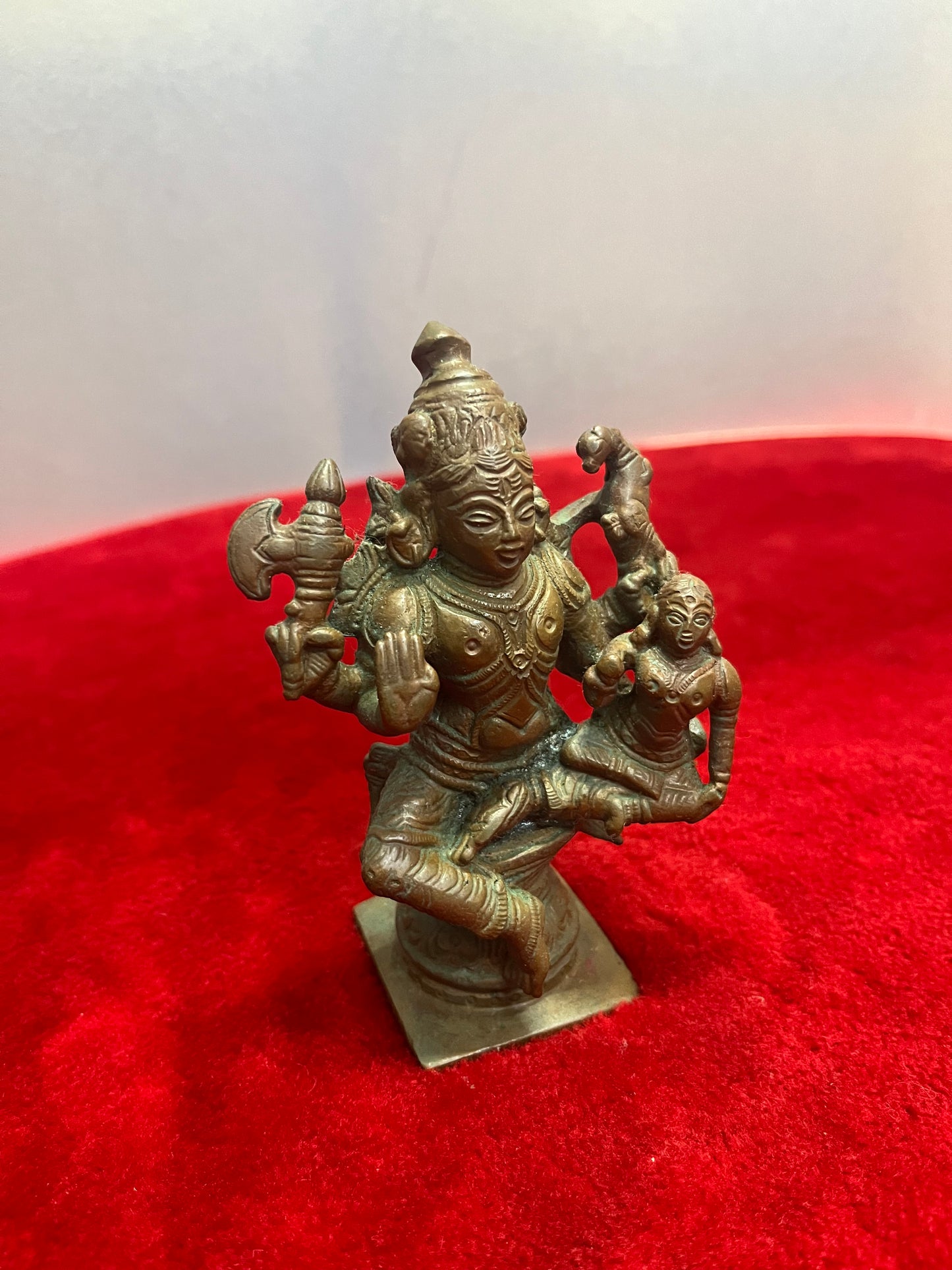 Museum Grade Replicas by Prasiddh Copper -Shiva Parvati