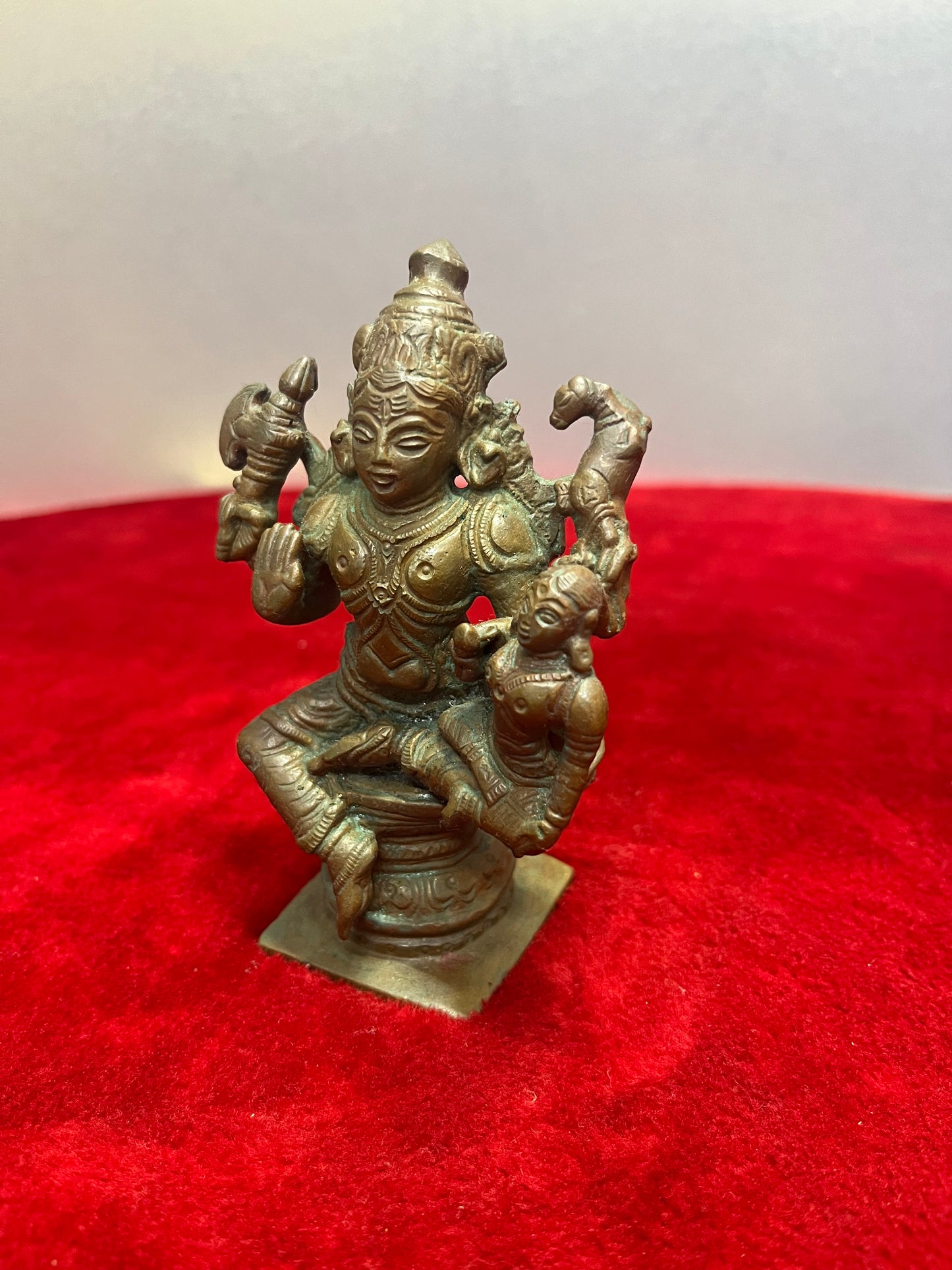 Museum Grade Replicas by Prasiddh Copper -Shiva Parvati