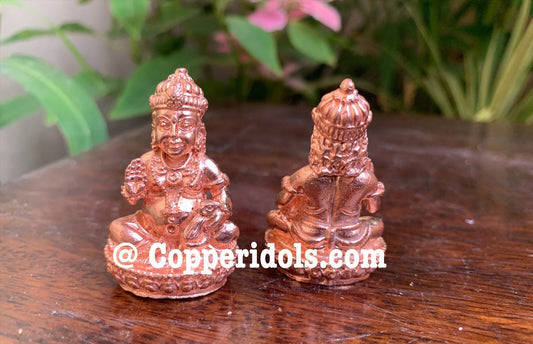 Prasiddh copper idols presents kubera the lord of wealth