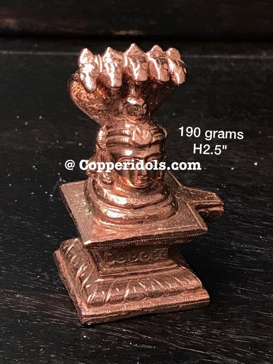 Prasiddh copper idols presents copper idol of Shiva mukha linga