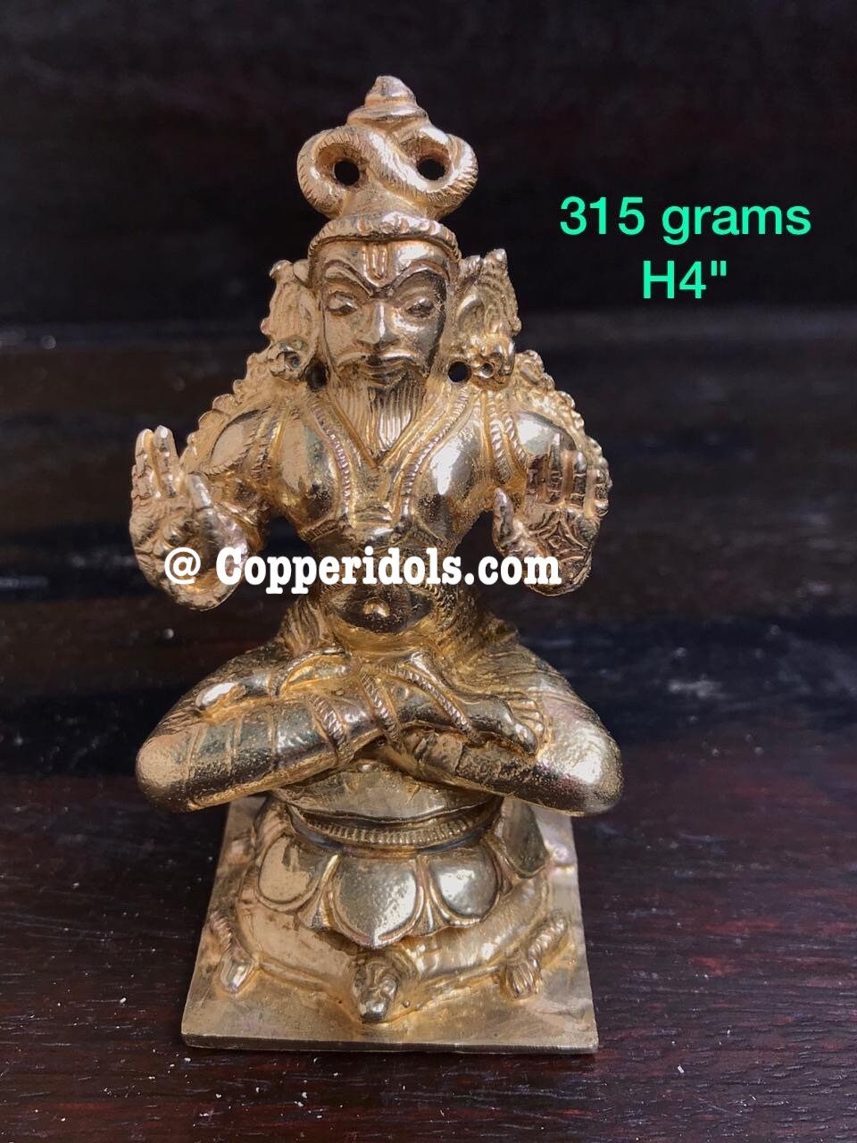 Prasiddh copper idols presents Maharishi Ved Vyas in Brass