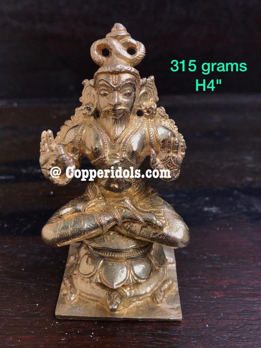 Prasiddh copper idols presents Maharishi Ved Vyas in Brass