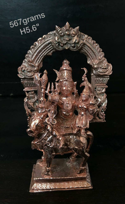 Prasiddh Copper Idols presents Vrushabaruda Pradosha Murthy Parvati Parmweshawara