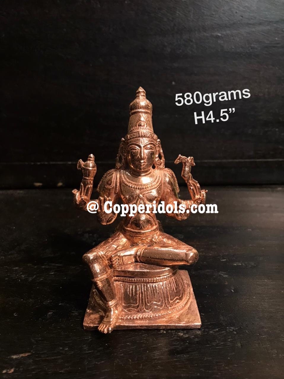 Prasiddh copper idols presents Soma Shiva Sukasana murthy Parameshwara idol