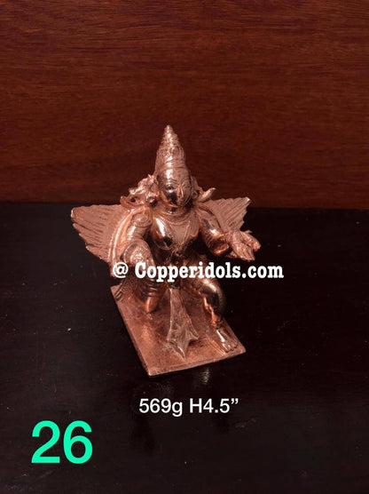 Prasiddh copper idols presents Copper idol of garuda vahana