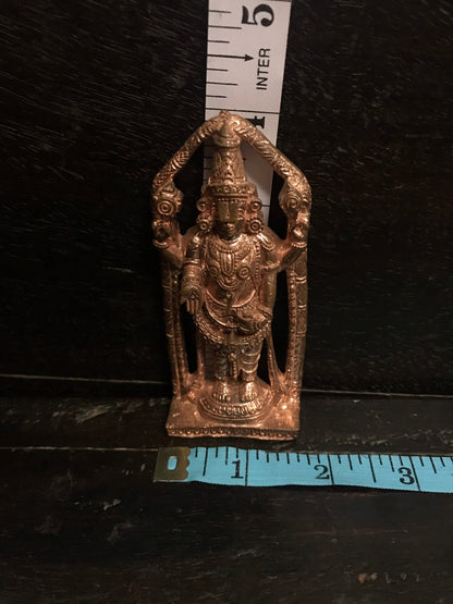 Venkateshwara Copper idol