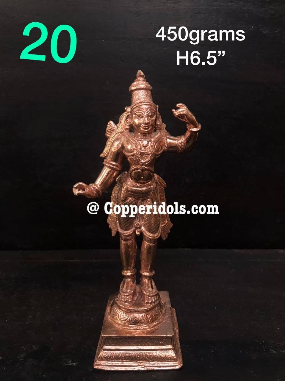 Prasiddh copper idols presents copper idol of rama