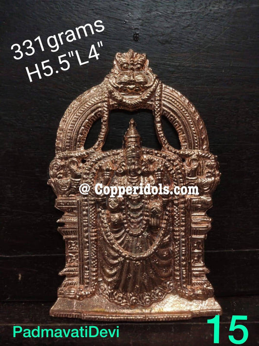 Prasiddh copper idols presents copper idol of padmavathi