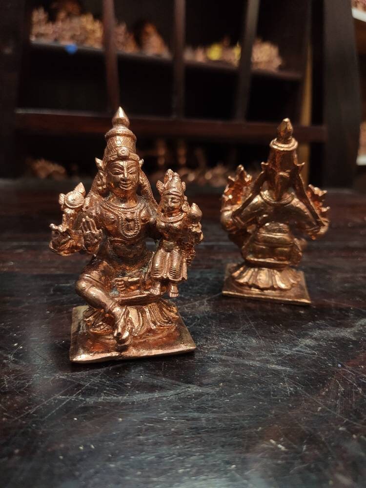 Prasiddh copper idols presents Lakshmi Narasimha, Varaha,Hyagriva,Narayana copper Idols ( set of 4)