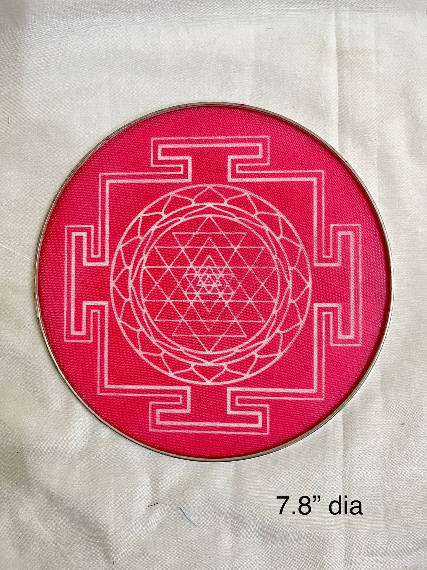 Prasiddh arts presents Rangoli stencil sri yantra ( set of 2 )