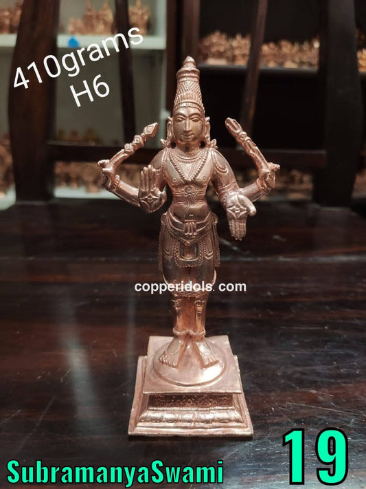 Prasiddh copper idols present copper idol of subramanya swamy