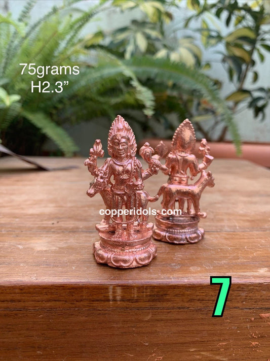 Prasiddh copper idols present copper idol of kalabairava swamy / Kala Bhairava / kaalabhairavar