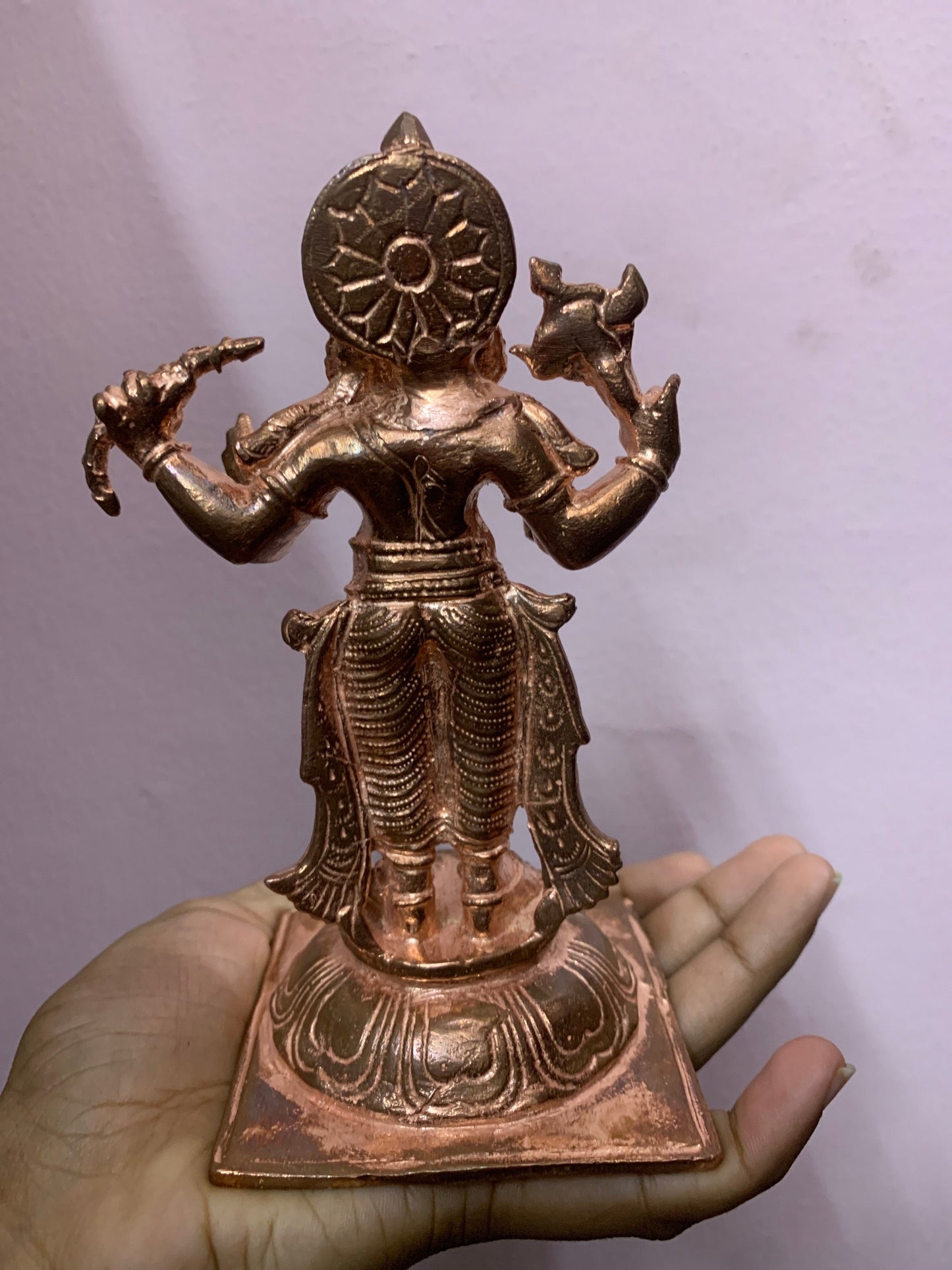 Prasiddh copper idols presents copper idol of narasimha