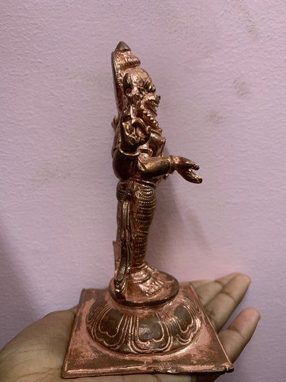 Prasiddh copper idols presents copper idol of narasimha