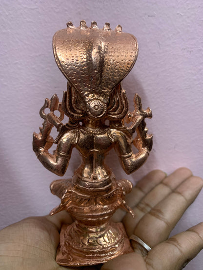 Prasiddh copper idols presents copper idol of Bhairavi Mariamma/ chowdeshwari