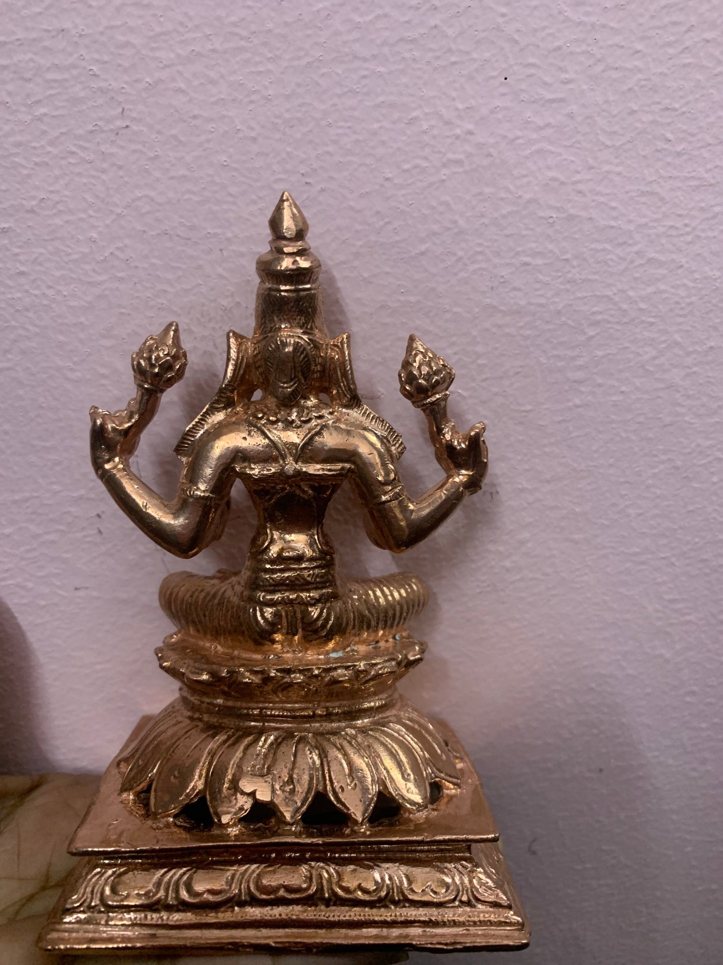 Prasiddh copper idols presents Lakshmi on kamal peeta