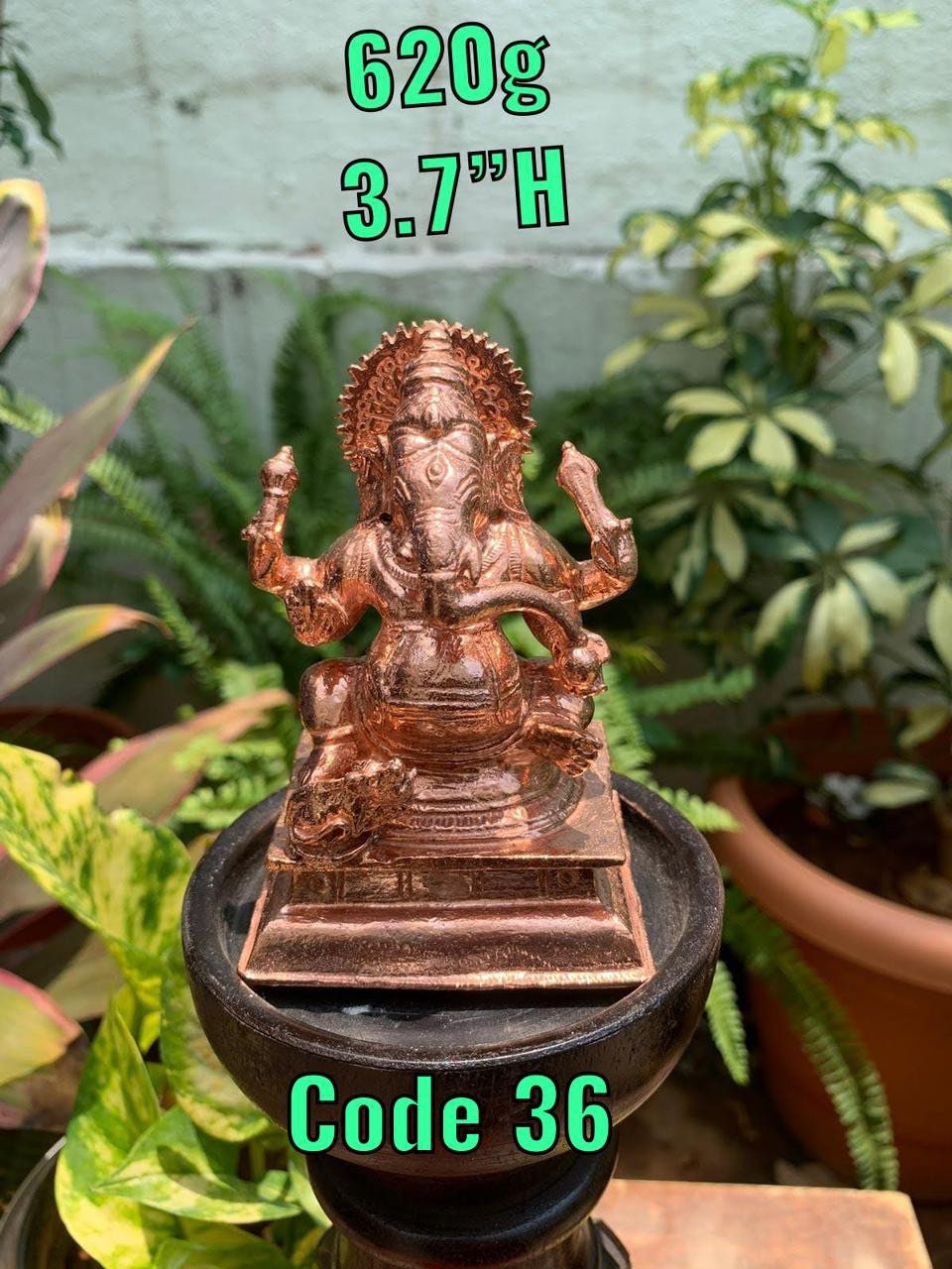 Prasiddh copper idols presents lord Ganesha Ganapati Bappa Morya Vinayaka