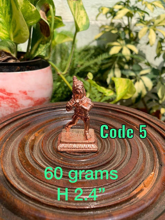 prasiddh Copper idolS presents Copper idol of Lord Krishna with flute