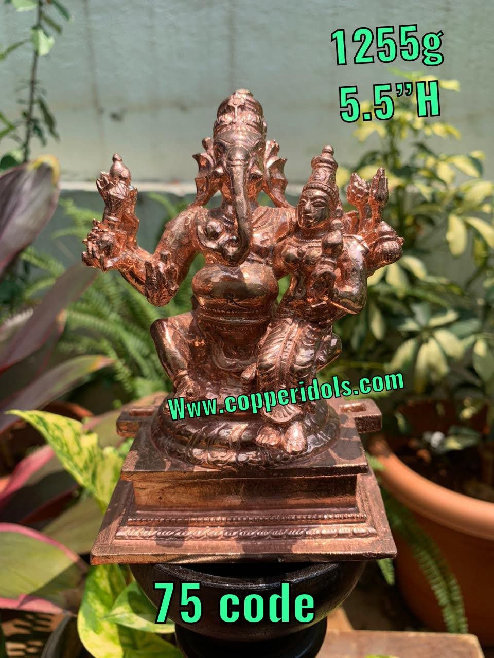 Prasiddh copper idols presents Maha Ganapati shakthi ganapathi