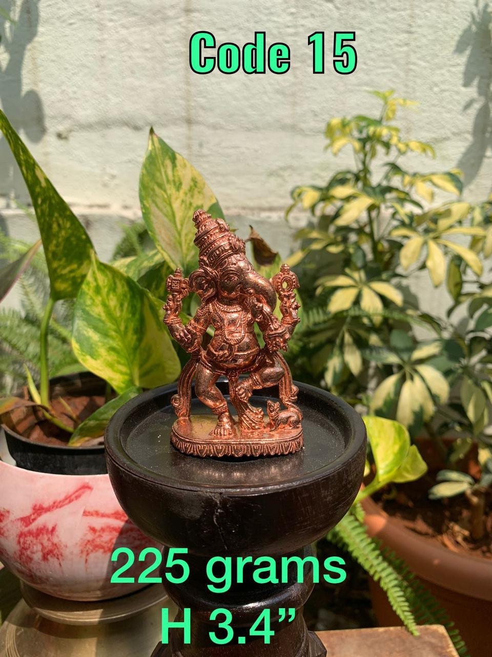 Prasiddh copper idols presents Nartana Ganesha Dancing Ganapati