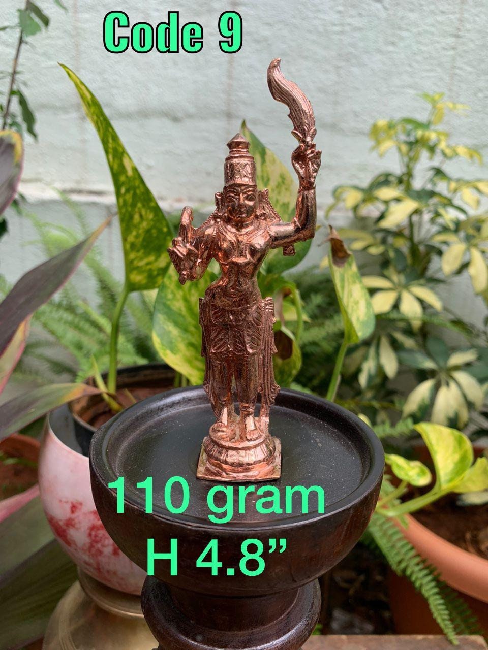 prasiddh copper idold present copper idol of bhartha idol