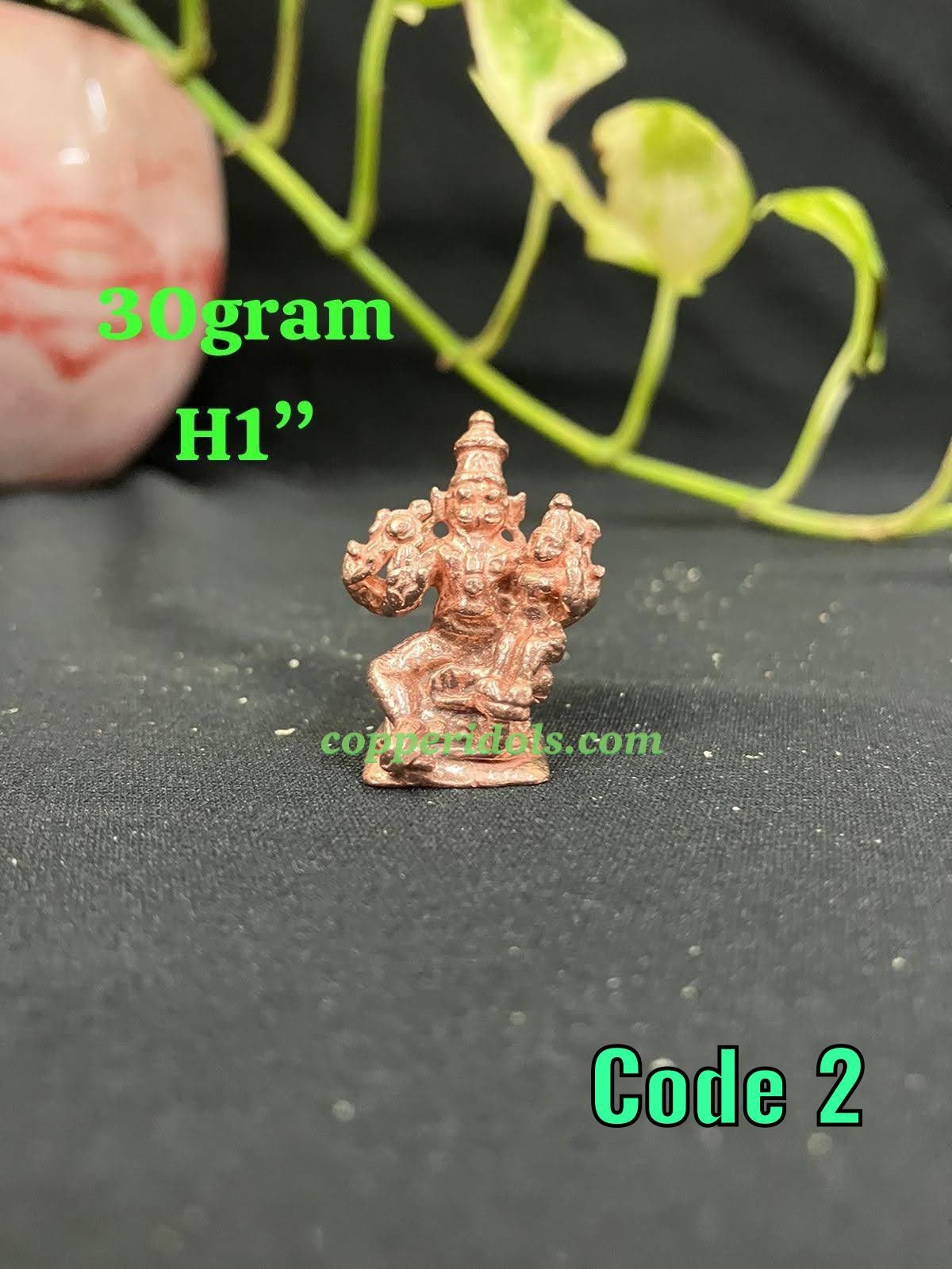 Prasiddh copper idols presents copper idol of lakshmi narasimha swamy