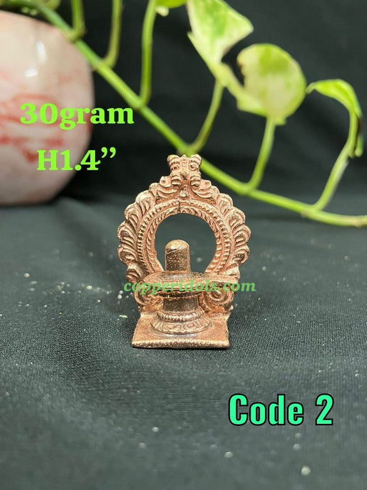 Prasiddh copper idols presents copper idol of shivalinga