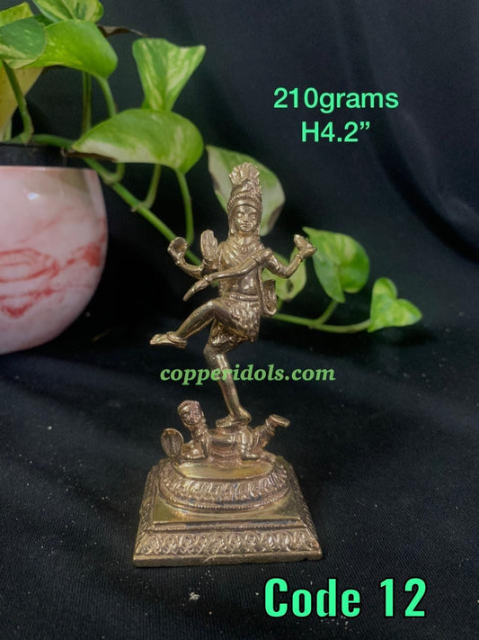 Prasiddh copper idols present panchaloha idol of nataraja swamy