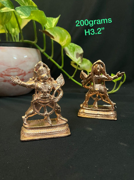 Prasiddh copper idols presents vyasraya poojita Veera Hanuman